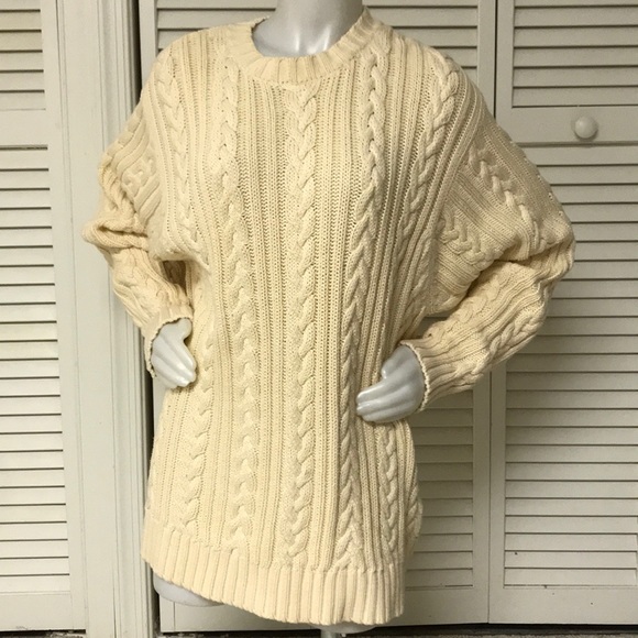 J. Crew Other - J. Crew Fisherman Cable Crewneck Sweater